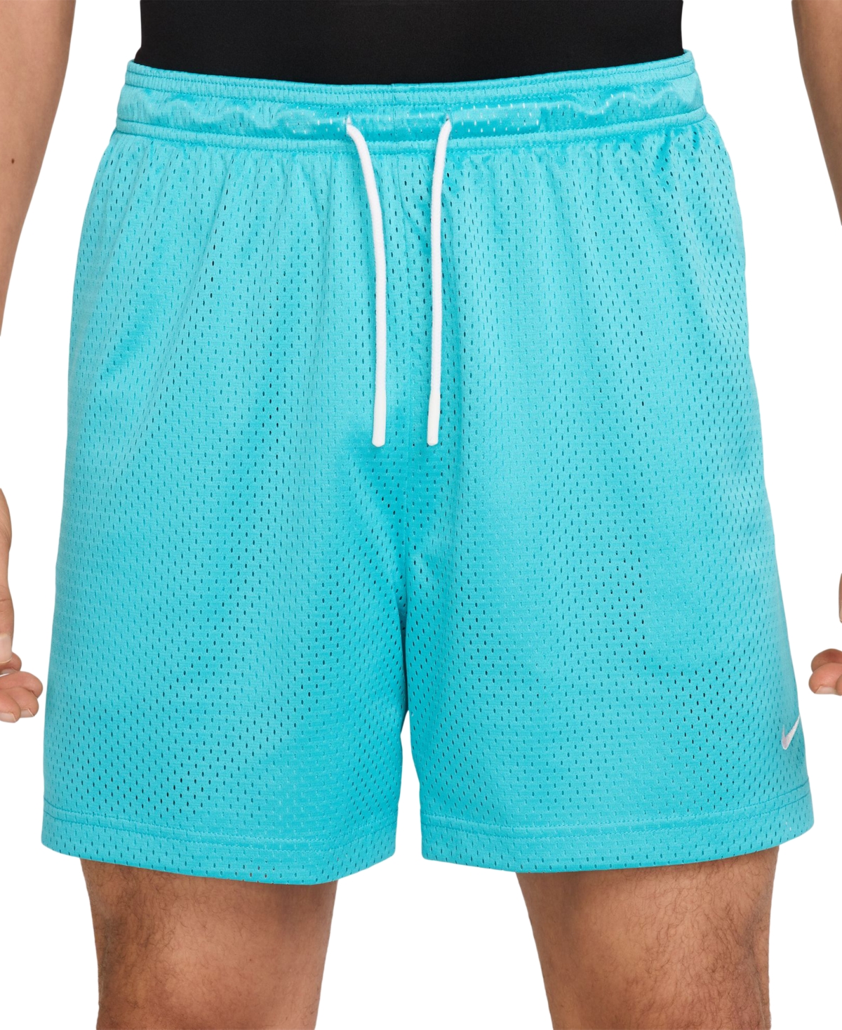Nike Men's Dri-fit 5" Mesh Basketball Shorts In Dusty Cactus,white