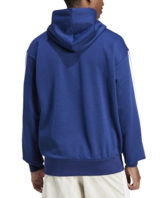 Men's Essential Three Stripes Fleece Hoodie