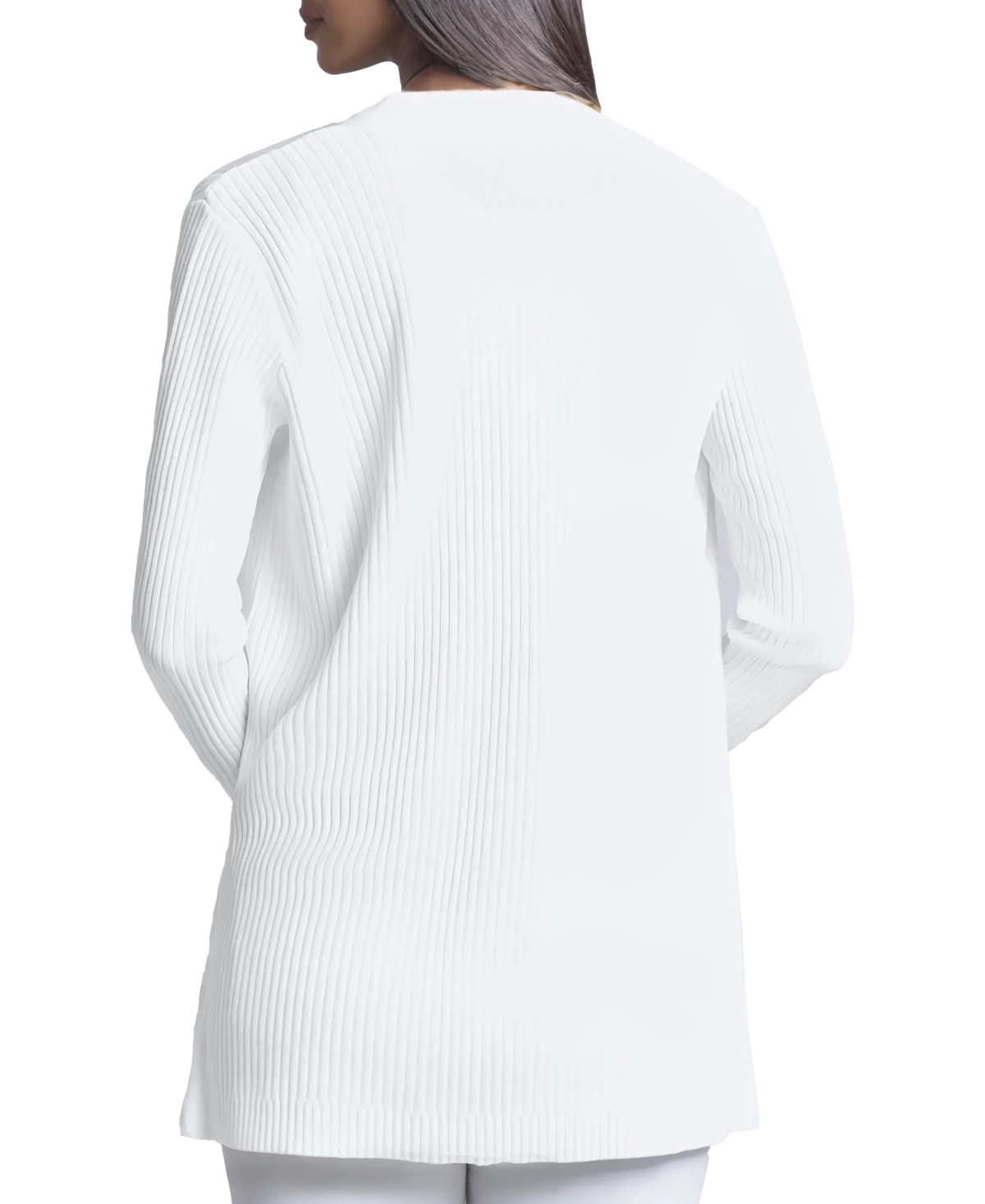 Jones New York Women's Petite Sutton Open-front Cardigan In White