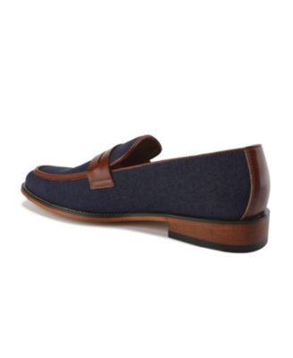 Men's Moc Toe Penny Slip On Loafer