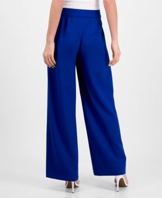 Women's Mid-Rise Wide-Leg Pants