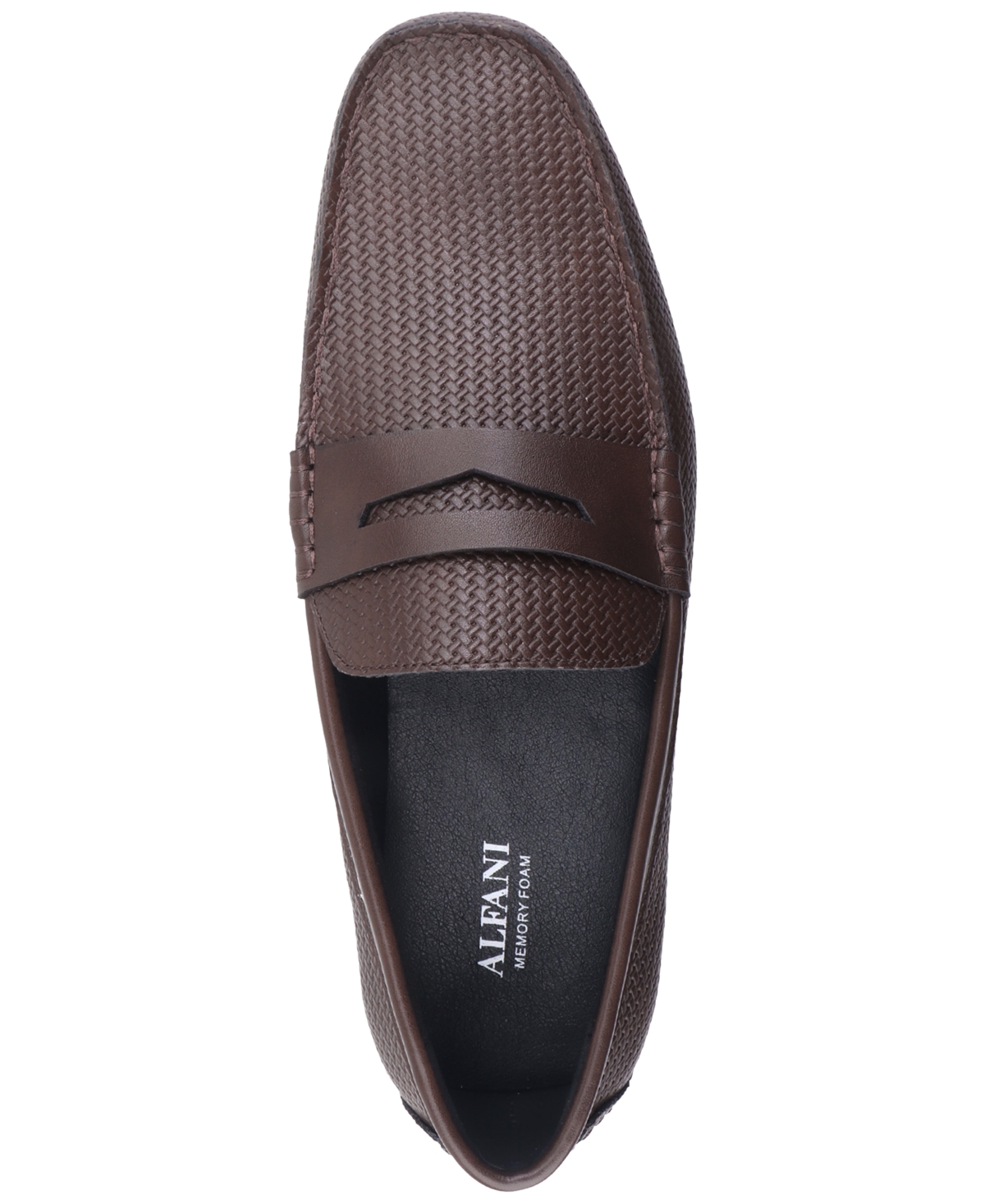 ALFANI MEN'S MASONN SLIP-ON PENNY DRIVING LOAFERS, EXCLUSIVELY AT MACY'S 