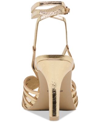 Women's Nivana Strappy Two-Piece Ankle-Wrap Dress Sandals