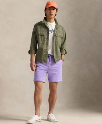 Men's 6.5-Inch Loopback Fleece Shorts