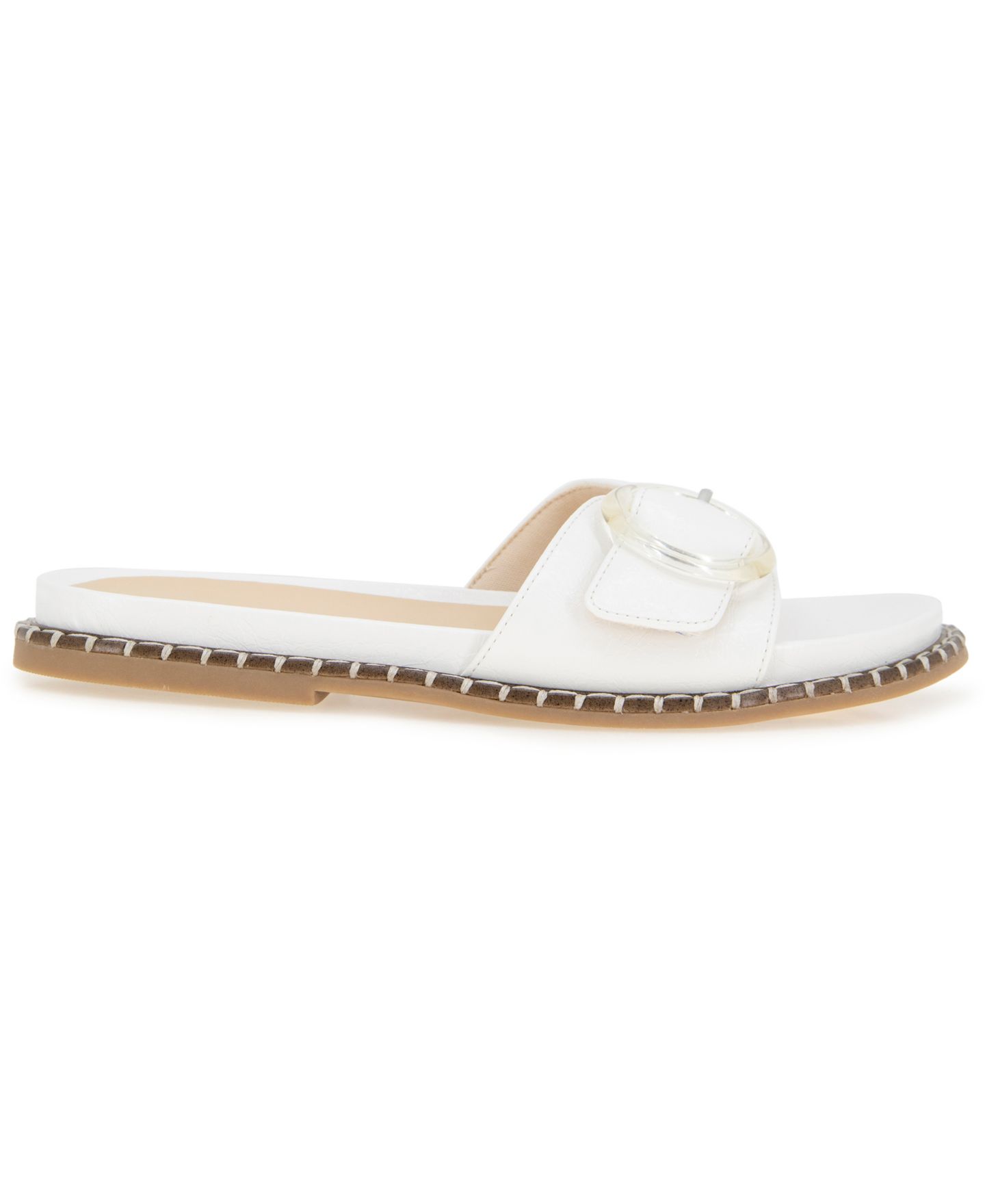 Женские сандалии Kenneth Cole Reaction Syrena Round Toe Flat, цвет: Экрю — фото 2