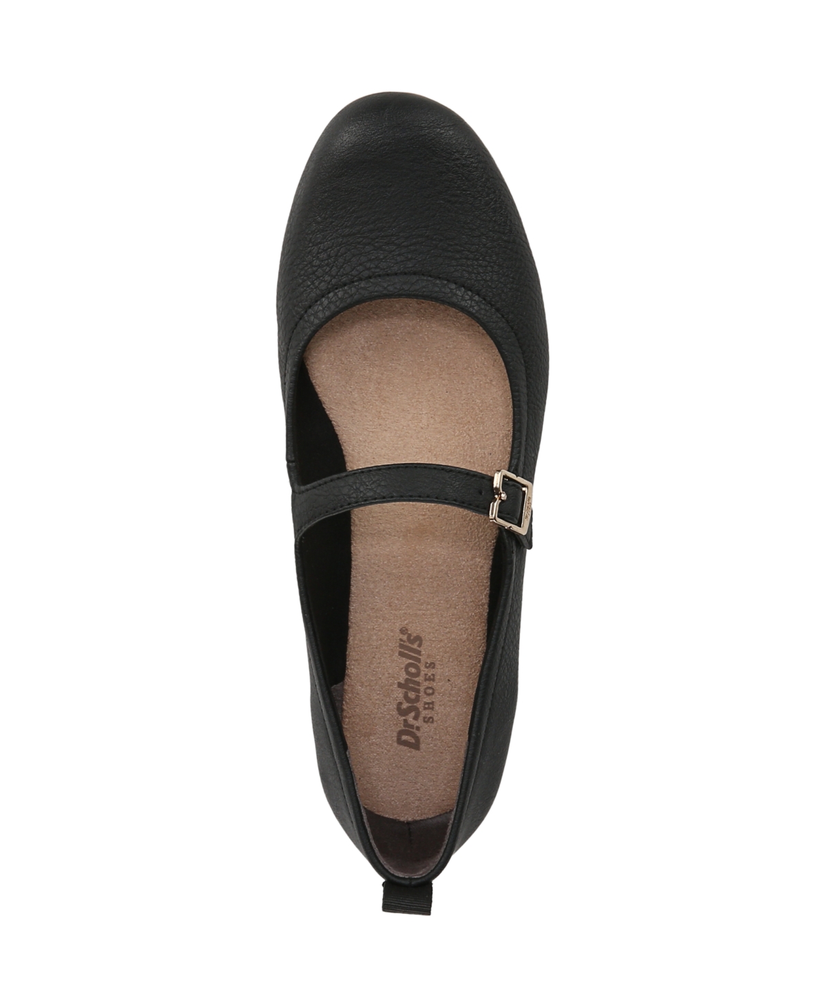 Shop Dr. Scholl's Women's Timeless Jane Closed Round Toe Mary Jane Flats In Black,brown Gum Faux Leather
