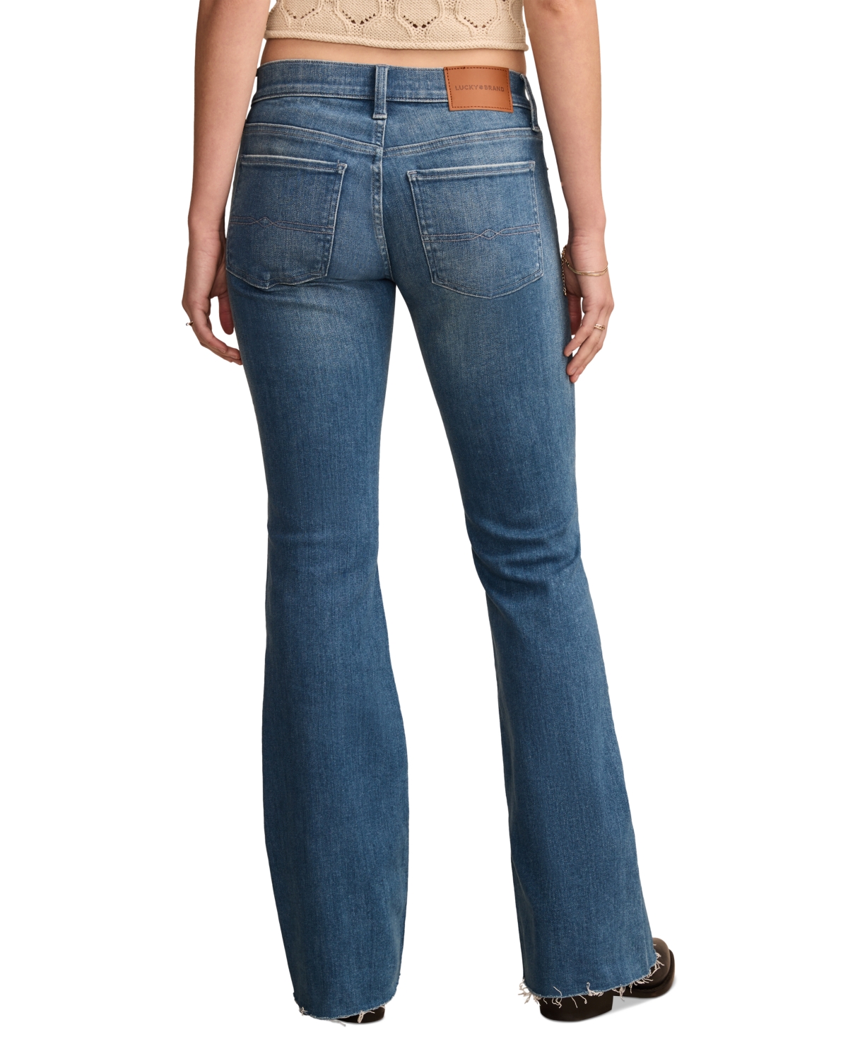 LUCKY BRAND WOMEN'S MID-RISE SWEET FLARE JEANS 