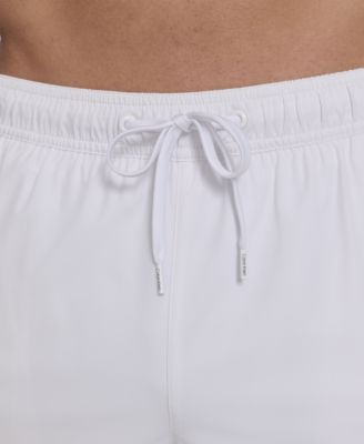 Men's Core Euro Regular-Fit Quick-Dry 5" Swim Trunks with Compression Short Liner