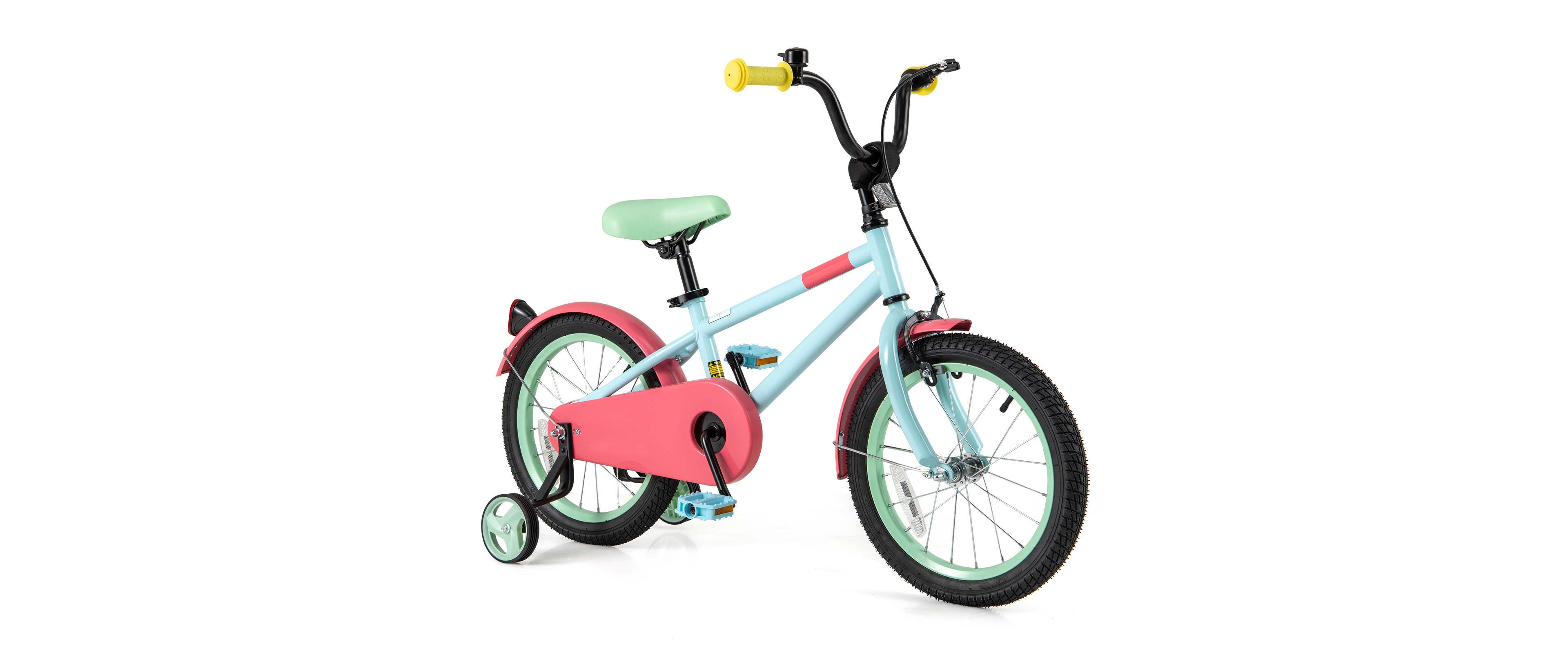 Kids Bike with Adjustable Handlebar and Saddle for 4-8 Years Old