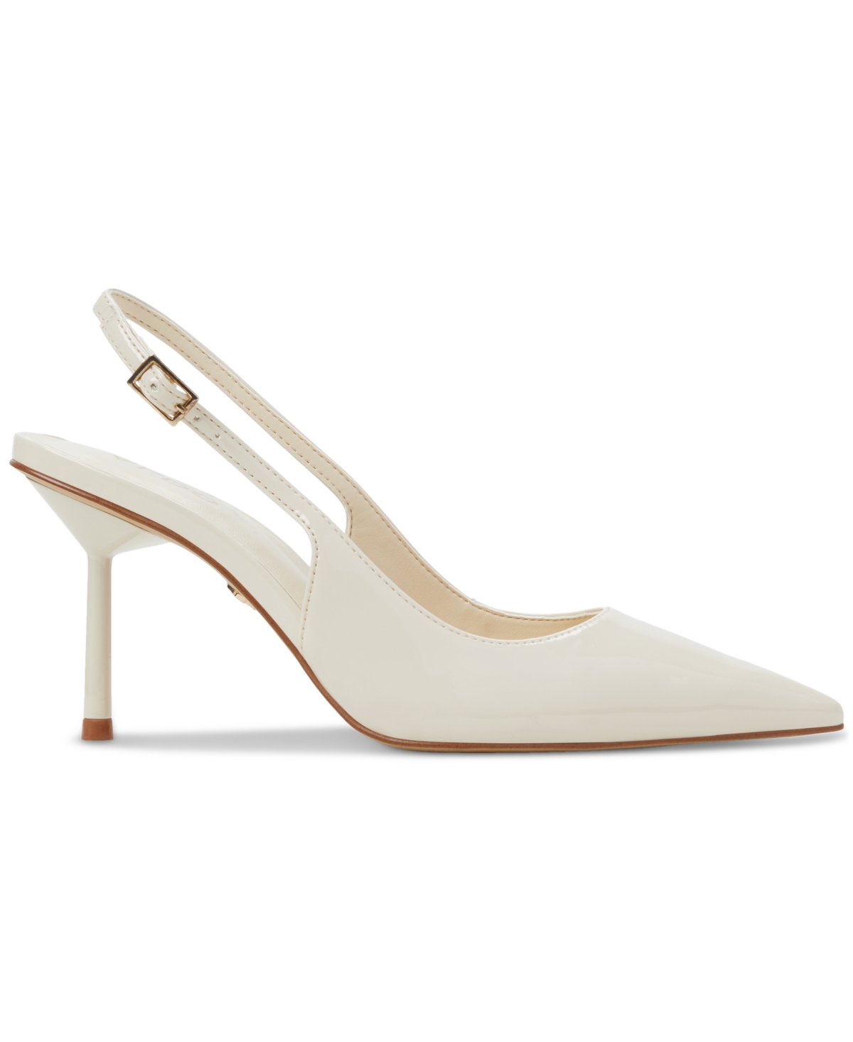 Shop Aldo Women's Seralina Pointed-toe Slingback Pumps In Light Beige Patent