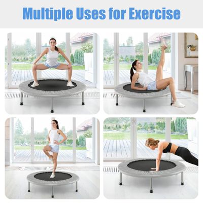 Mini Folding Trampoline Portable Recreational Fitness Rebounder