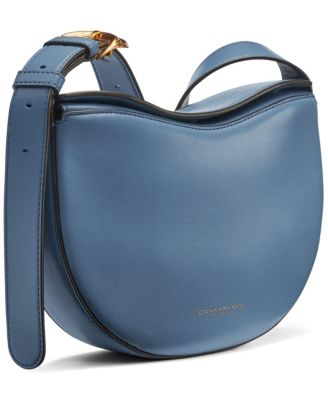 Valley Stream Leather Buckle Crossbody with Adjustable Strap