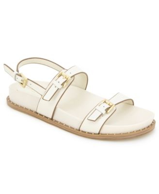Women's Drinity Round Toe Flat Sandals