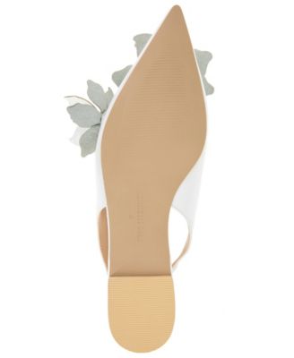 Women's Tayla Pointed Toe Slingback Flats