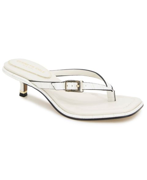 Женские сандалии Kenneth Cole New York Gillie Kitten Heel, цвет: Кремовый
