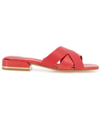 Women's Issa Square Toe Flat Sandals