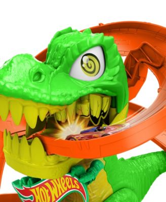 City T-Rex Blaze Battle Playset