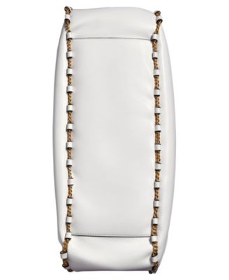 Batiste Triple Compartment Leather Shoulder Bag