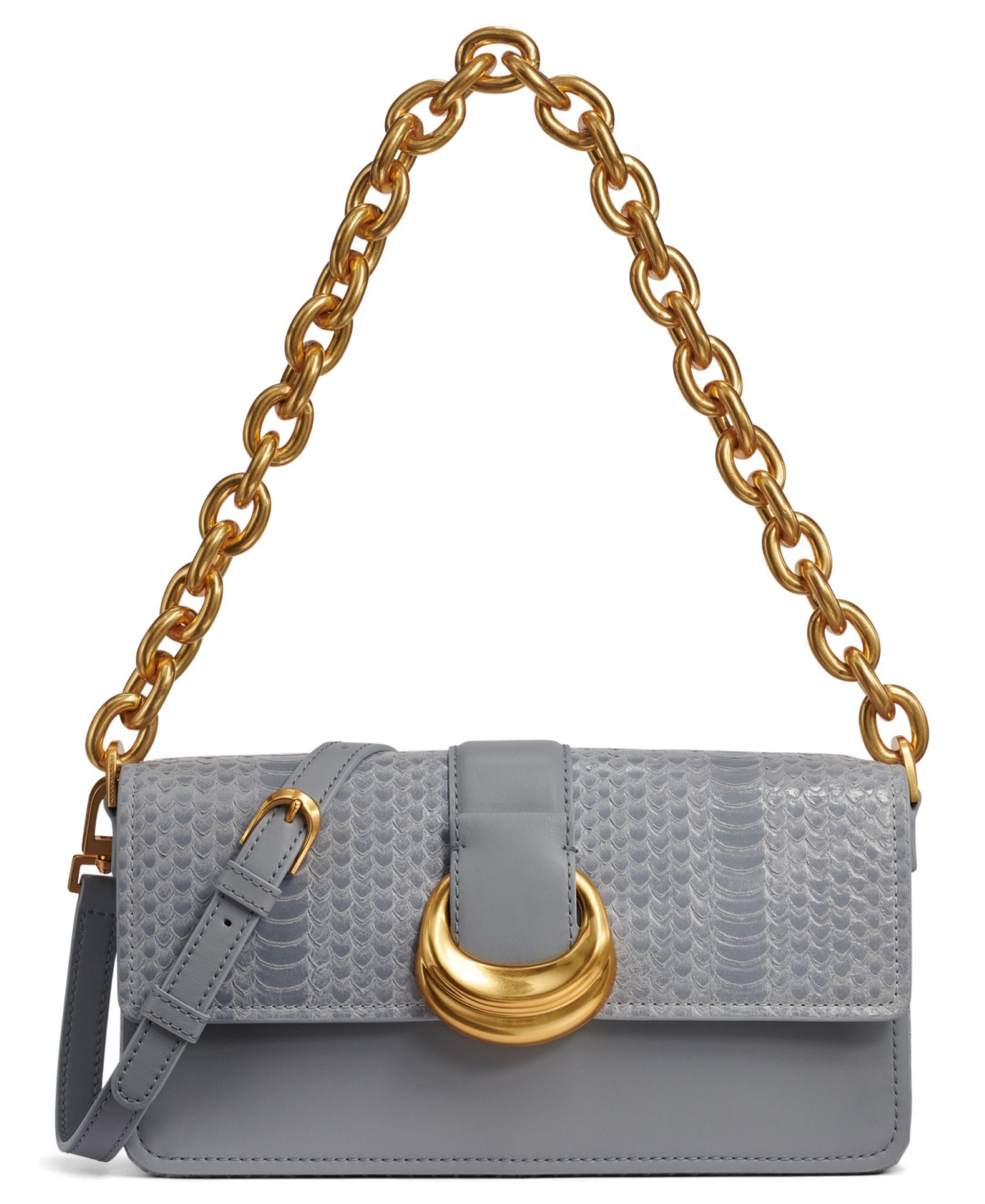 Valley Stream Skipper Snake Shoulder Bag - Black, Gold