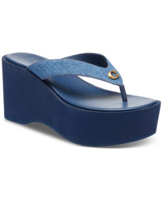 COACH - Women's Sculpted C Platform Sandals