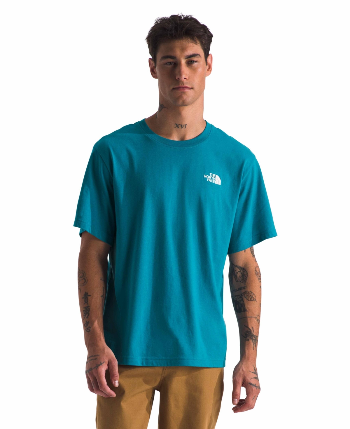 THE NORTH FACE MEN'S SHORT SLEEVE EVOLUTION BOX FIT T-SHIRT 