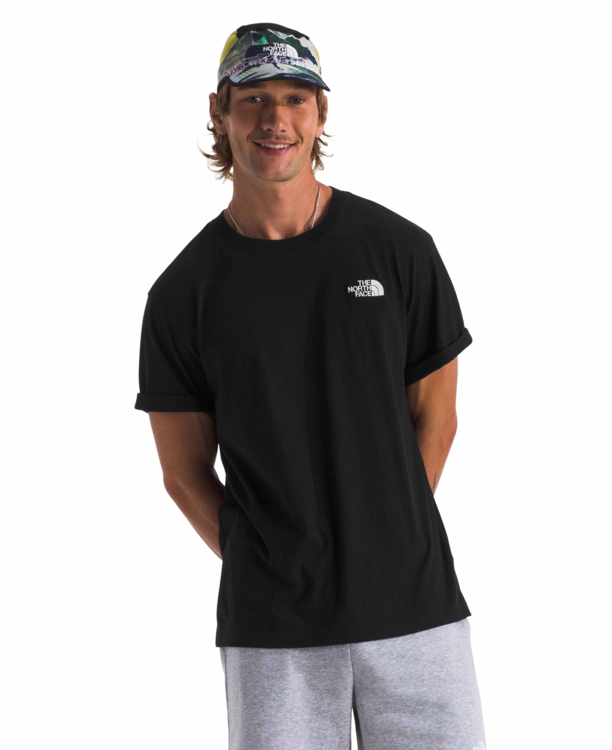 Shop The North Face Men's Short Sleeve Evolution Box Fit T-shirt In Black
