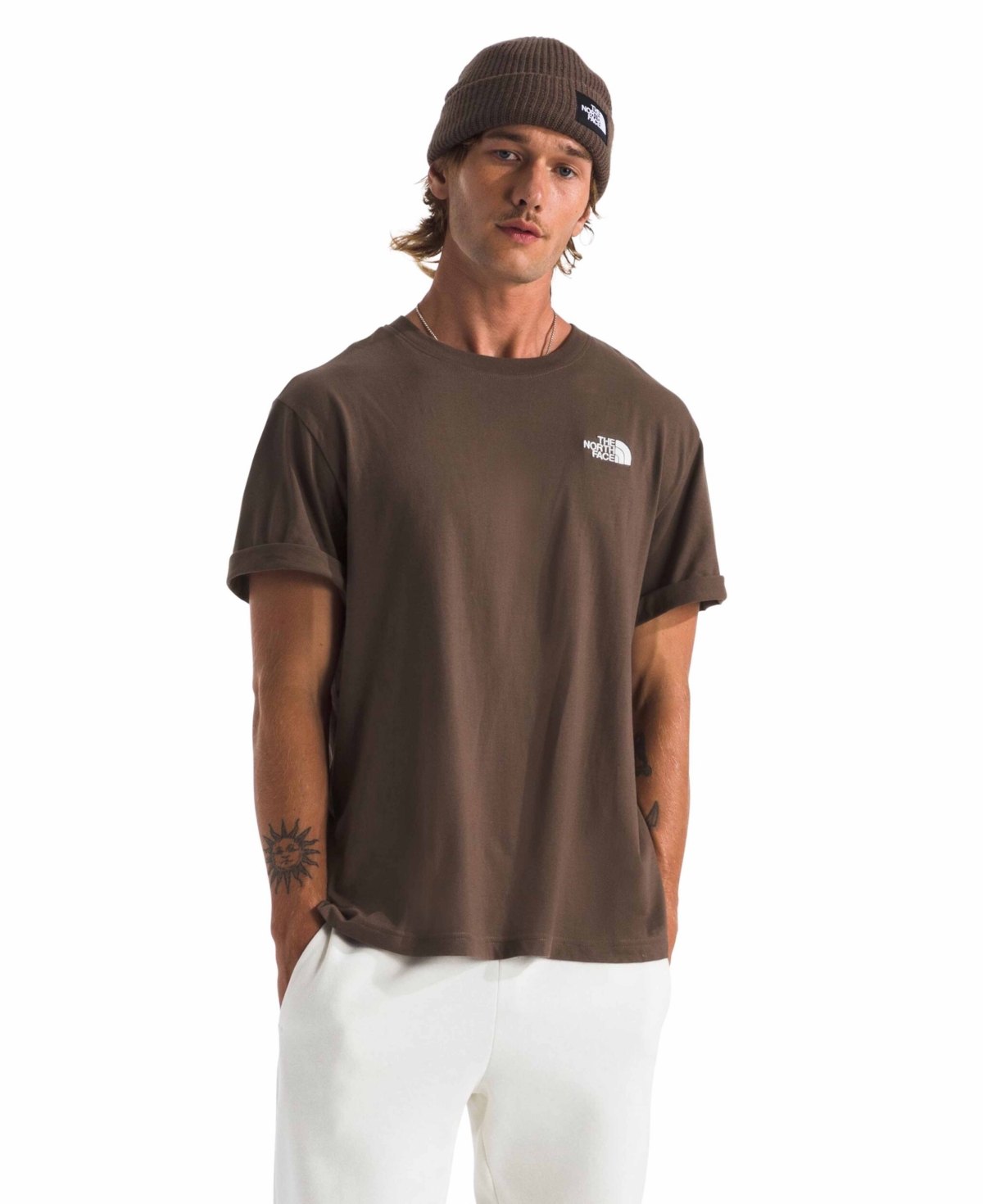 THE NORTH FACE MEN'S SHORT SLEEVE EVOLUTION BOX FIT T-SHIRT 