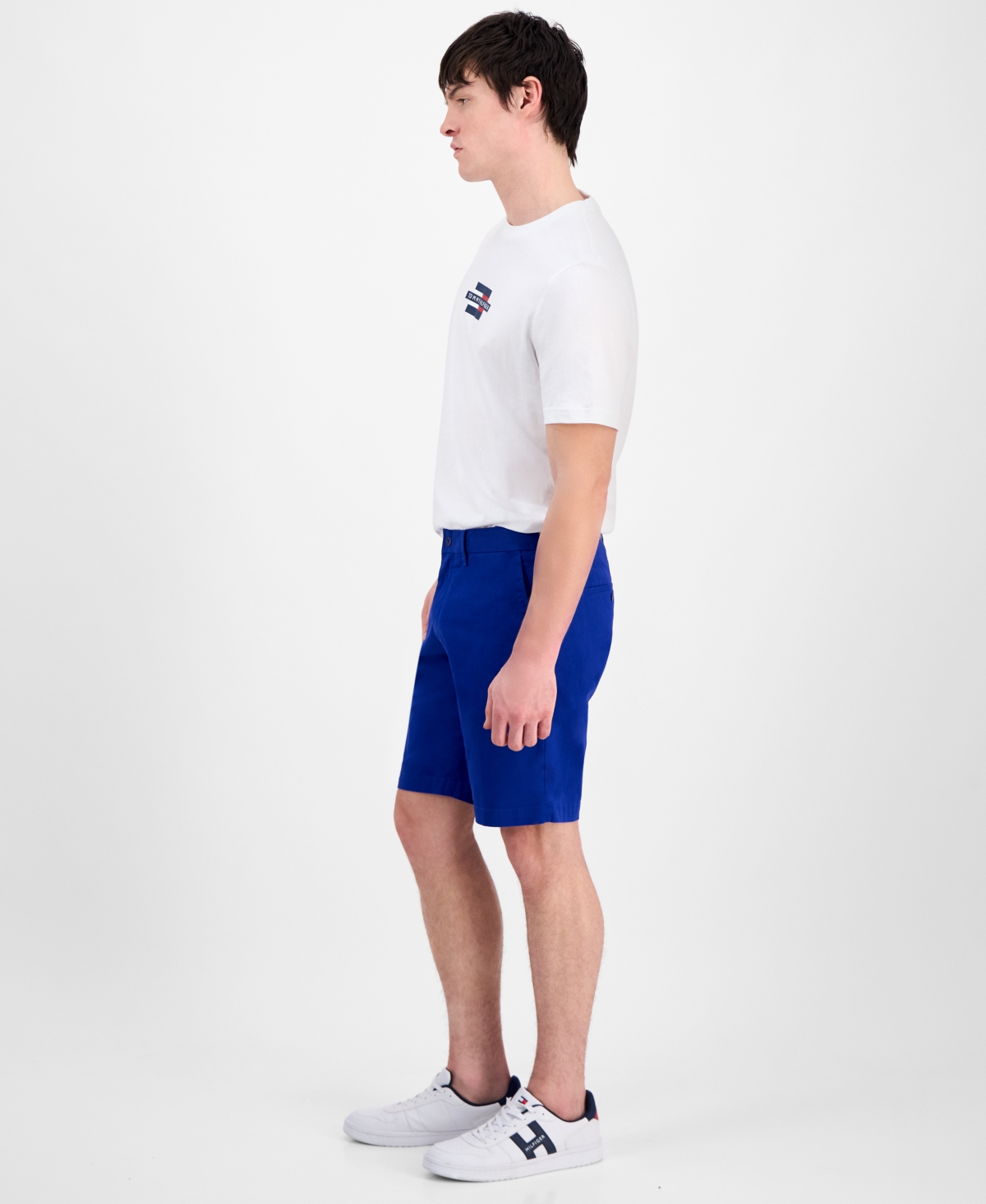 Shop Tommy Hilfiger Men's Brooklyn 1985 9" Shorts In Wedge Blue