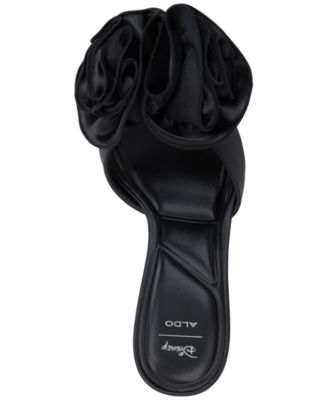 Women's Maleficientmule Ruffled High Heel Dress Sandals