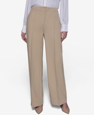 KARL LAGERFELD PARIS - Women's Pleated-Leg Pants