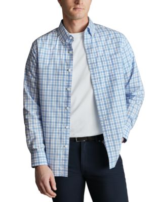 Charles Tyrwhitt - Men's Slim Fit Long Sleeve Tattersall Button-Down Shirt
