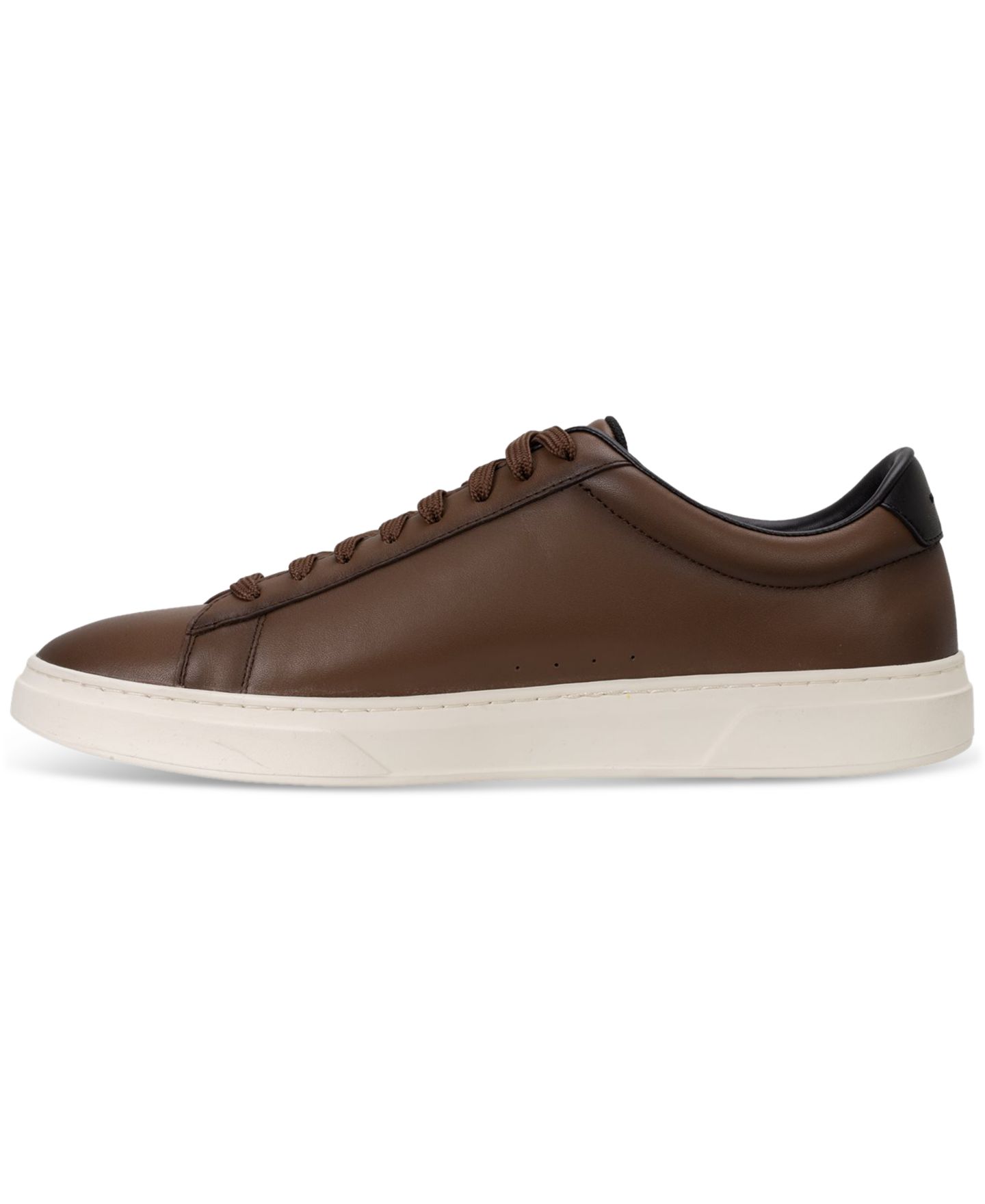 Мужские кроссовки Hugo Boss Kieran Tennis Style, цвет: Средний коричневый — фото 4
