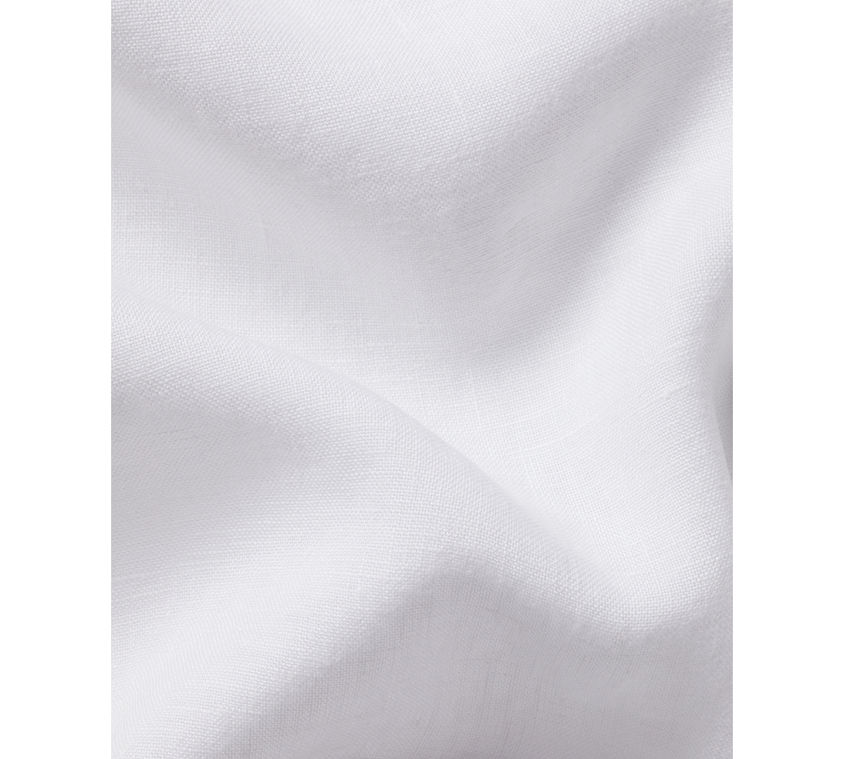 CHARLES TYRWHITT MEN'S SLIM FIT LONG SLEEVE LINEN BUTTON-FRONT SHIRT 