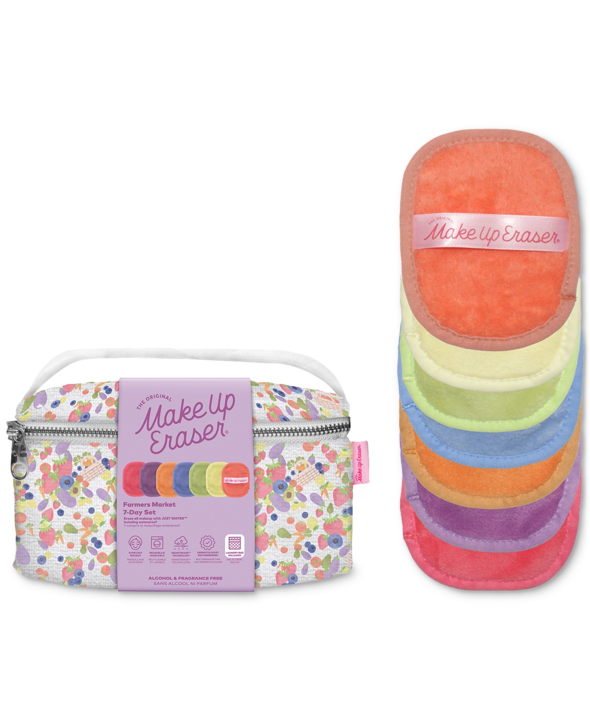 8-Pc. Farmers Market Makeup Remover Cloth Set