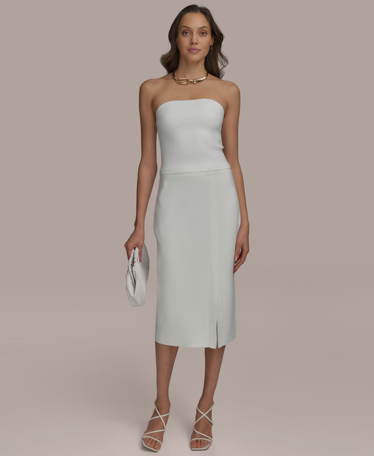 Women's Bandeau Top - Cream