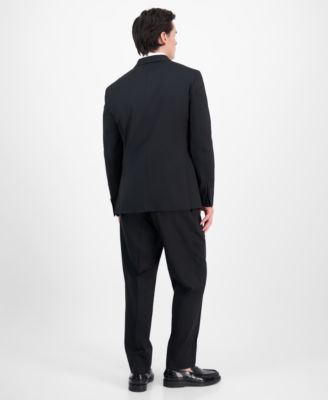 Men's Slim-Fit Italian Wool Solid Suit 