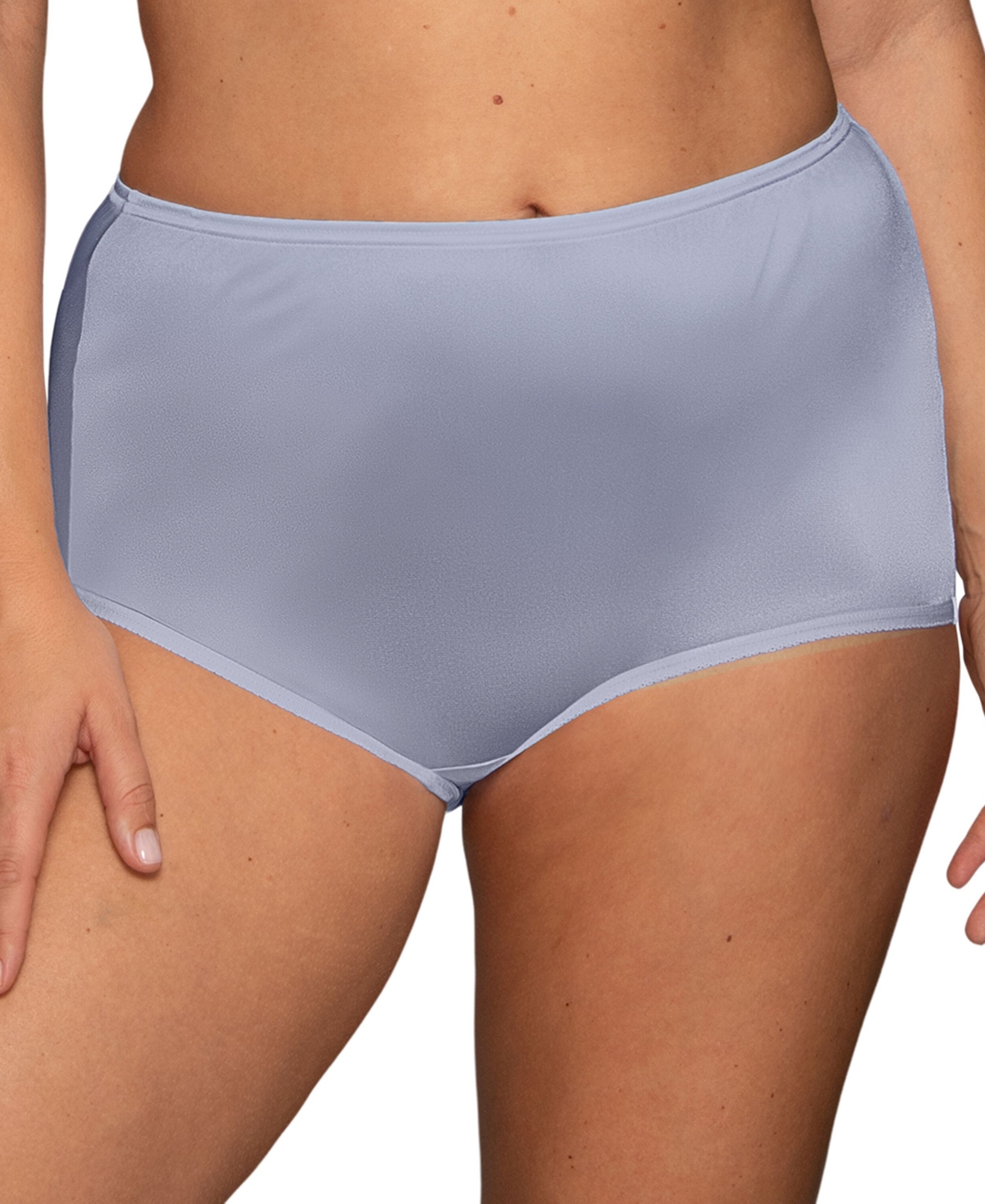 VANITY FAIR PERFECTLY YOURS RAVISSANT NYLON FULL BRIEF UNDERWEAR 15712, EXTENDED SIZES 