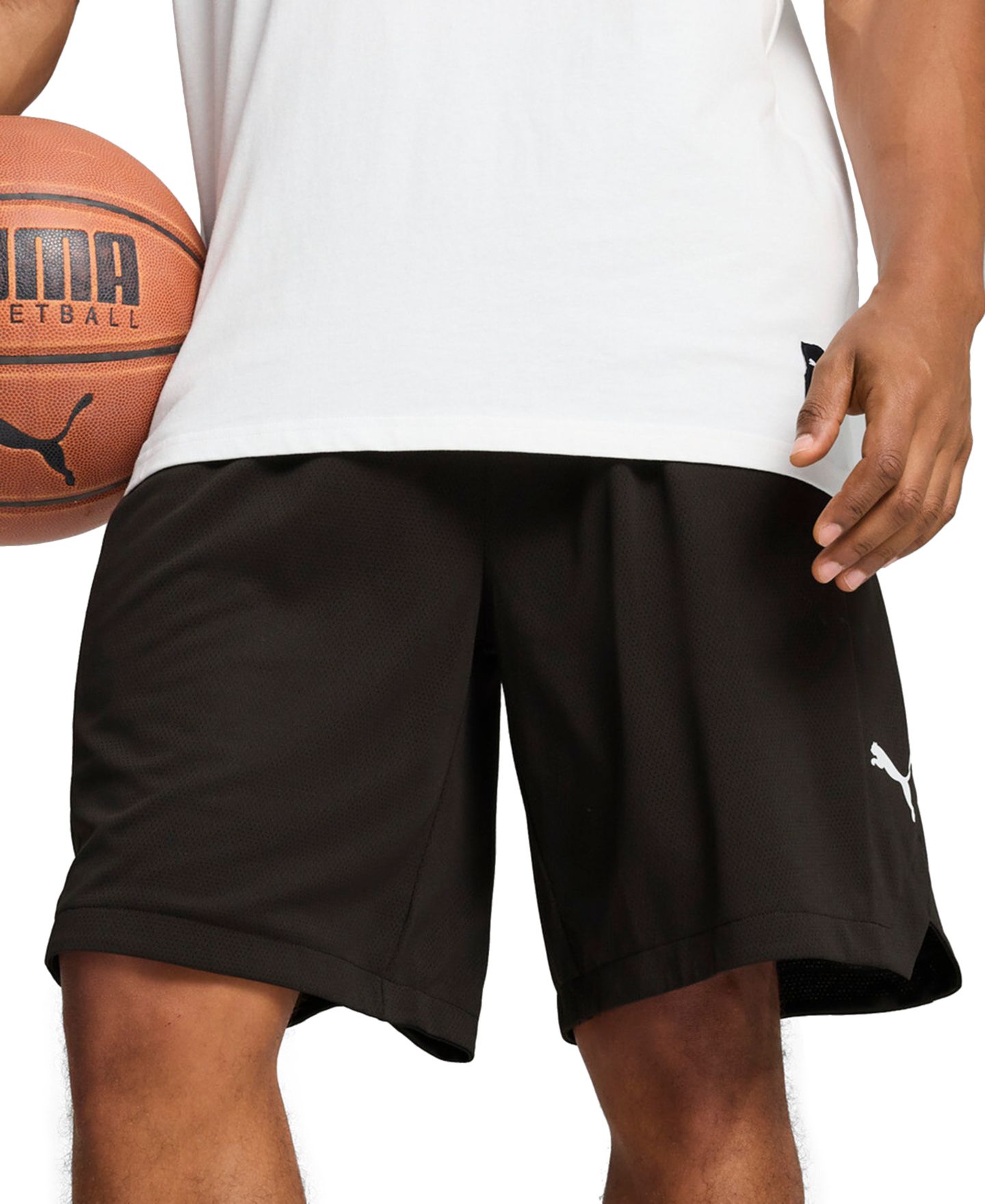 Мужские шорты Puma Shot Blocker, цвет: Чёрный / Белый — фото 1