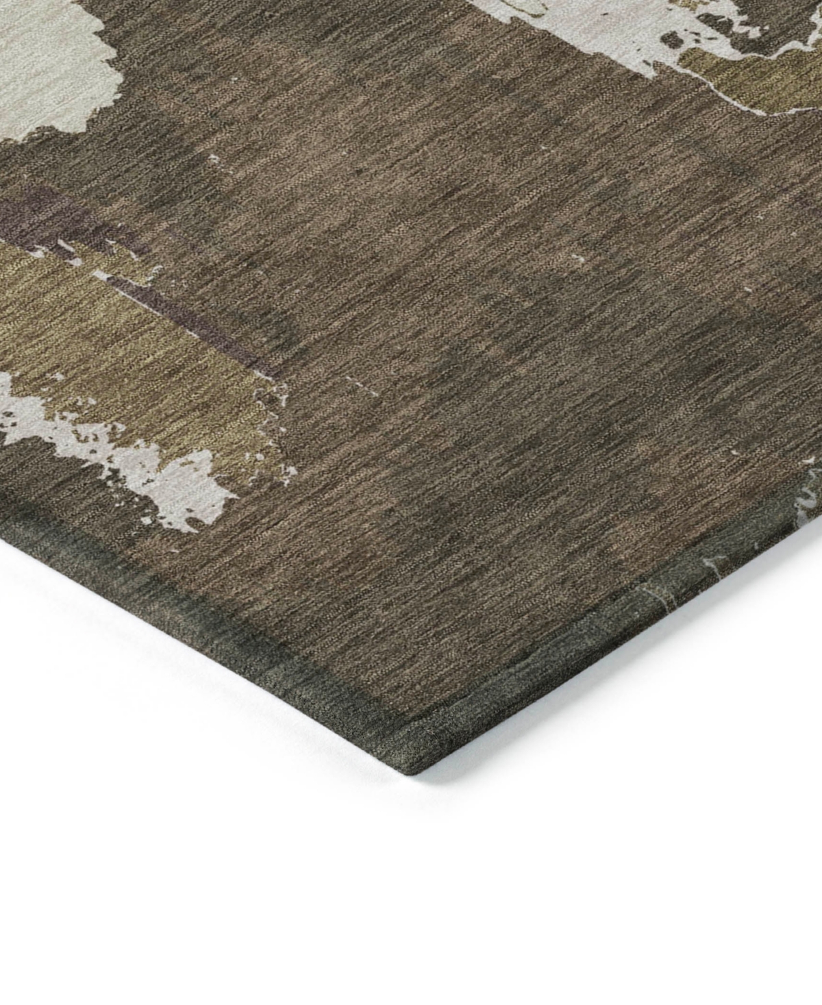 Addison Chantille Machine Washable Acn865 9'x12' Area Rug In Brown