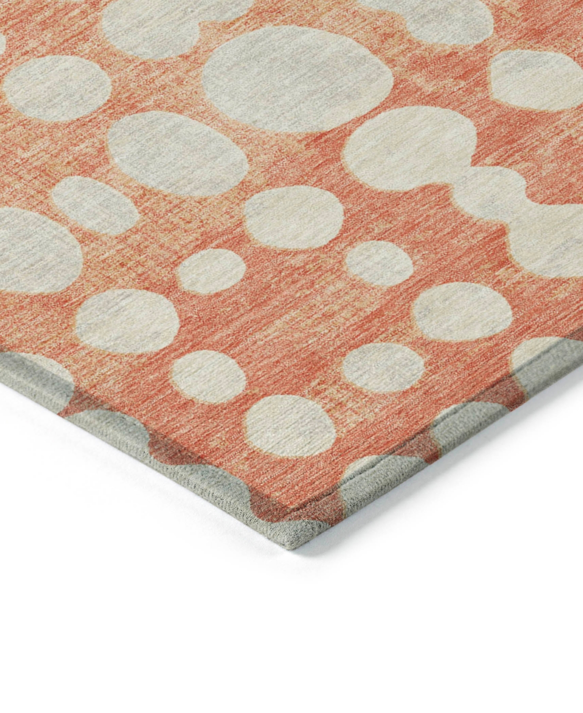 Addison Chantille Acn869 8'x10' Area Rug In Coral