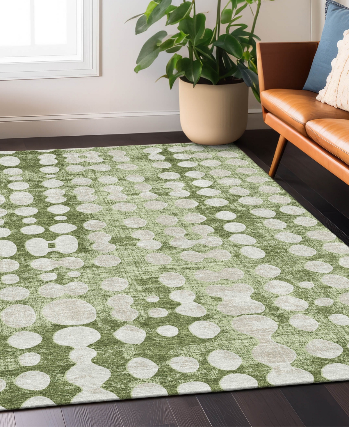 Addison Chantille Acn869 8'x10' Area Rug In Sage