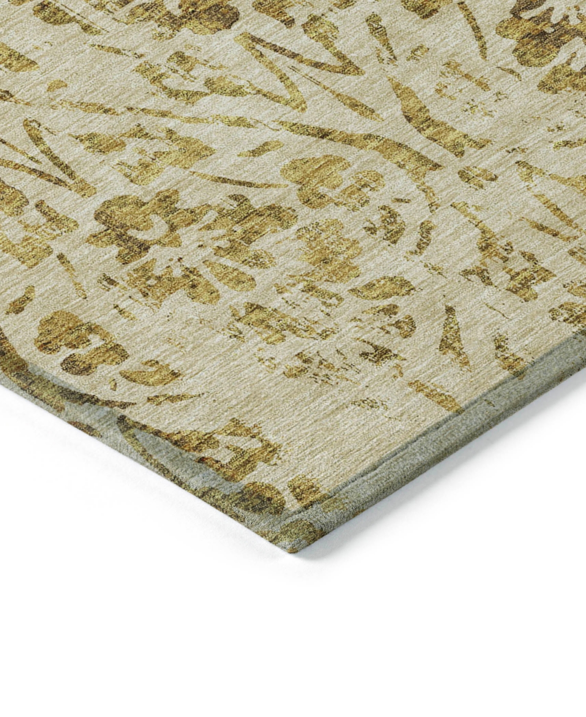 Addison Chantille Acn868 8'x10' Area Rug In Gold