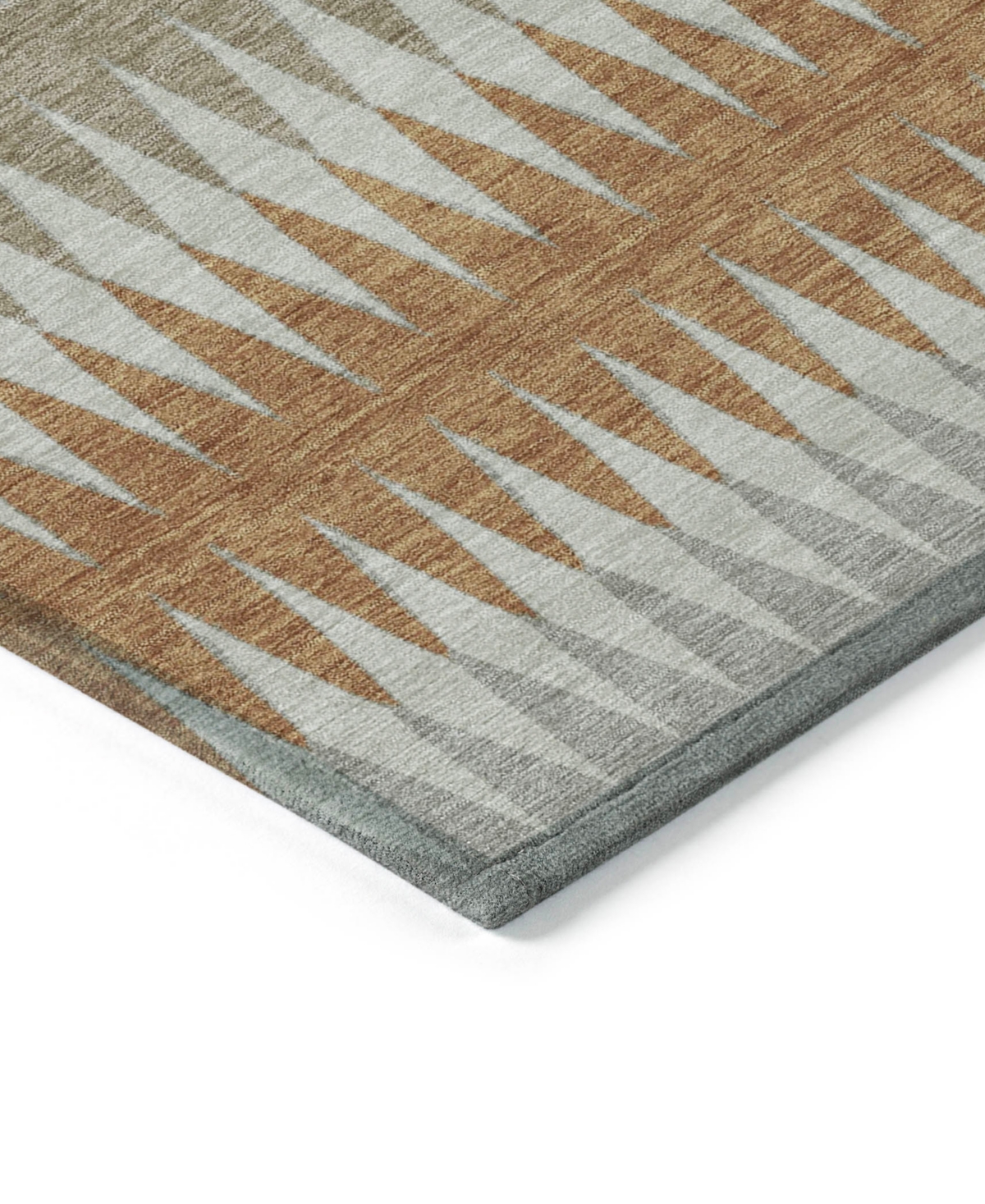 Addison Chantille Acn867 8'x10' Area Rug In Paprika