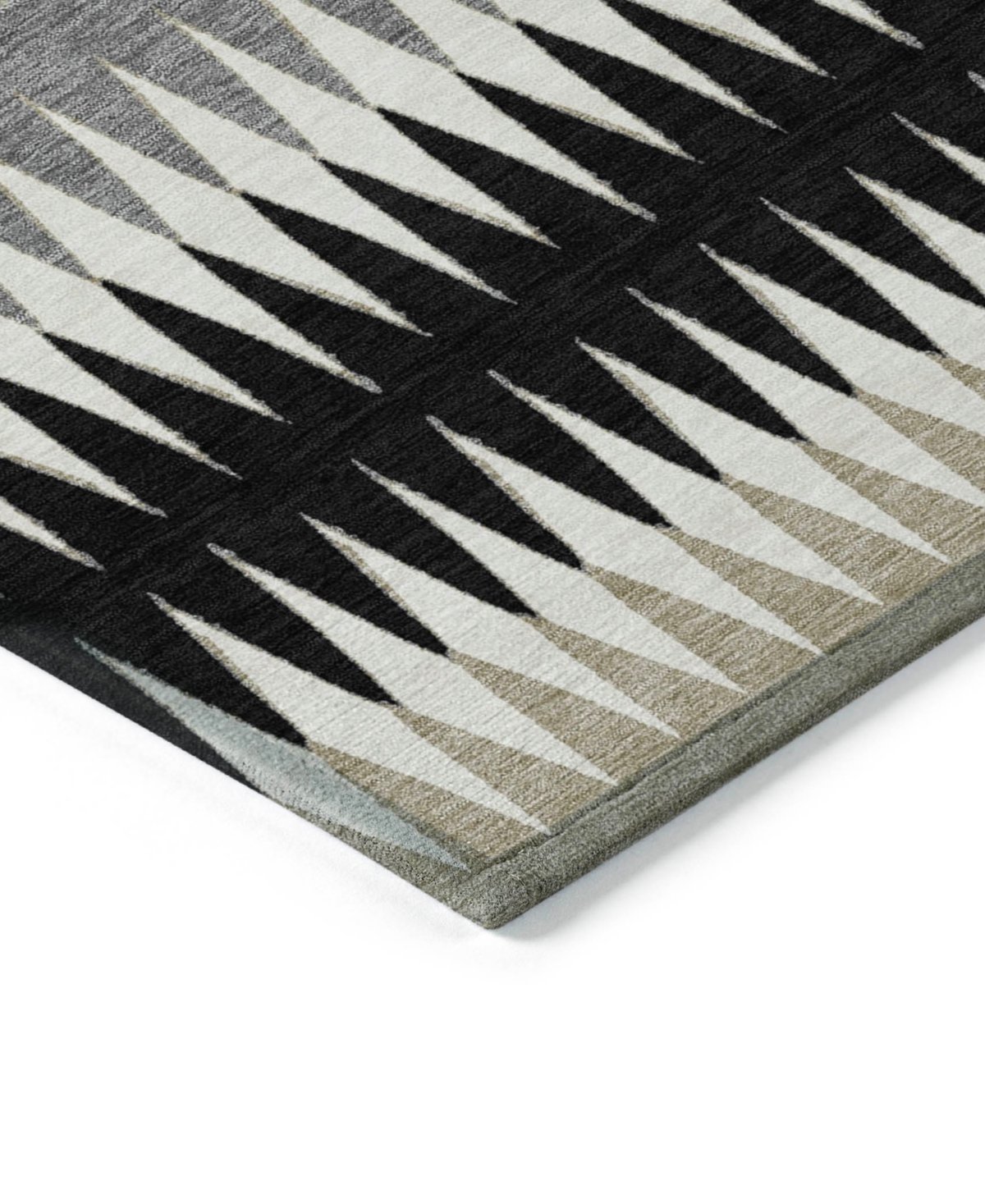 Addison Chantille Acn867 8'x10' Area Rug In Black