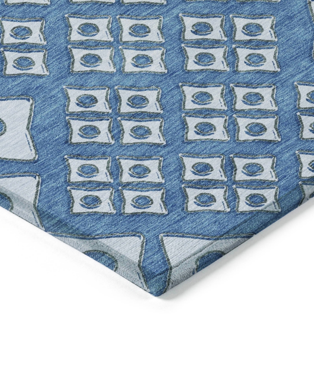 Addison Chantille Acn866 8'x10' Area Rug In Denim
