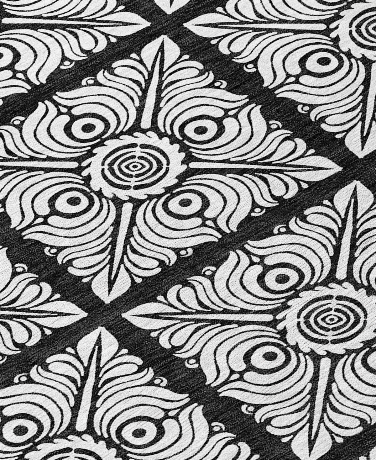 Addison Chantille Acn854 5'x7'6" Area Rug In Black