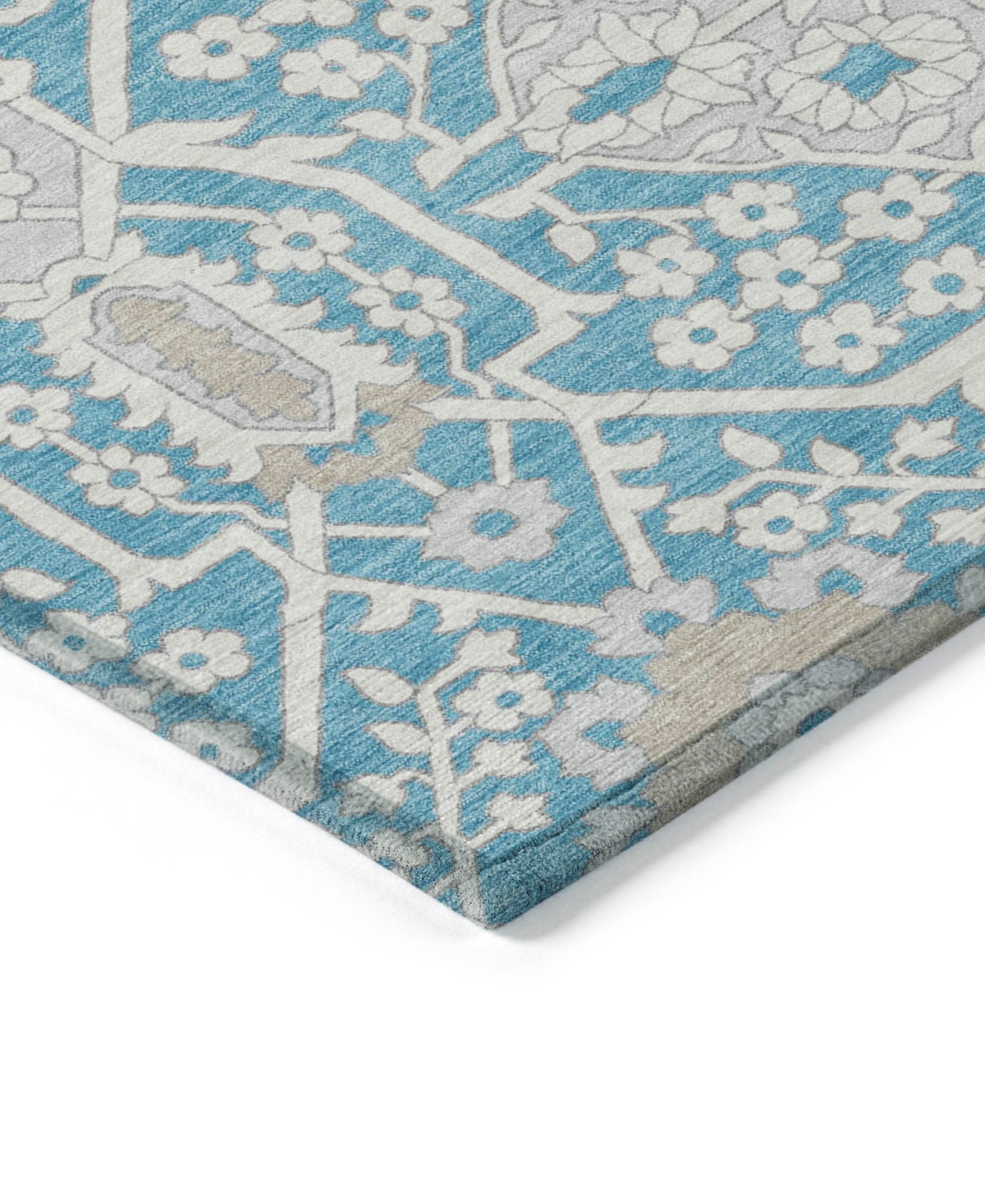 Addison Chantille Acn863 2'6"x3'10" Area Rug In Teal