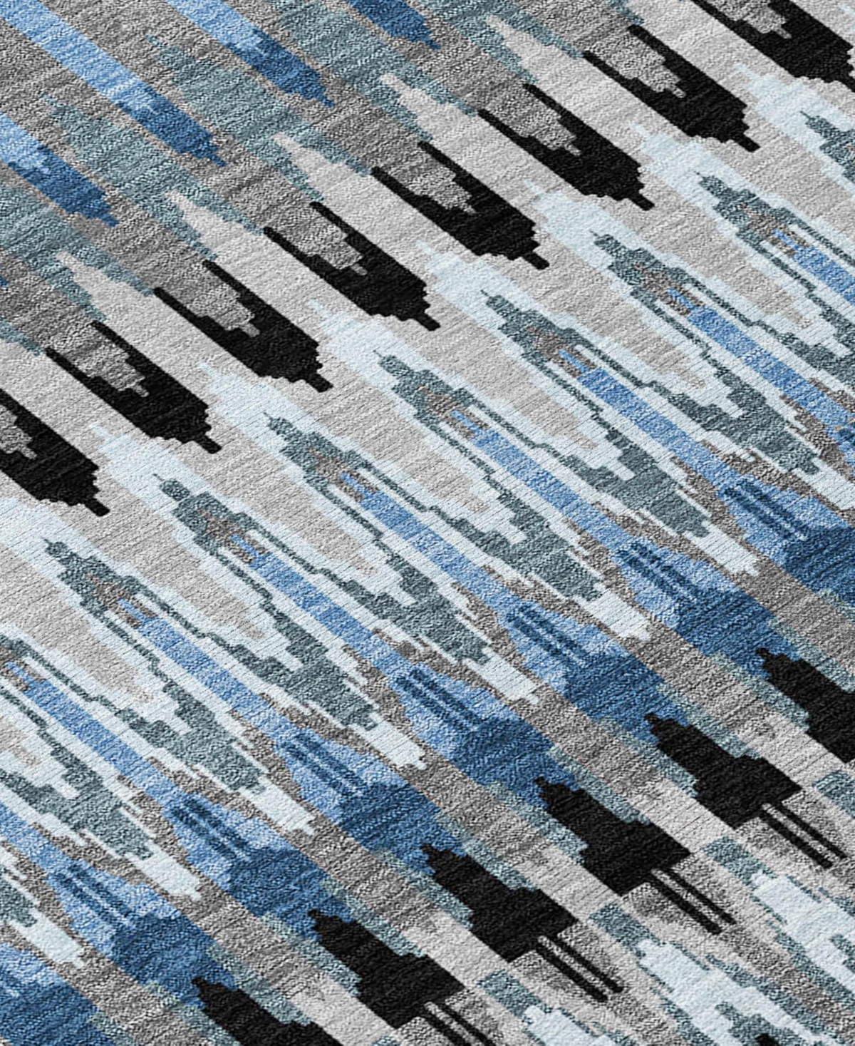 Addison Chantille Machine Washable Acn860 2'6"x3'10" Area Rug In Gray