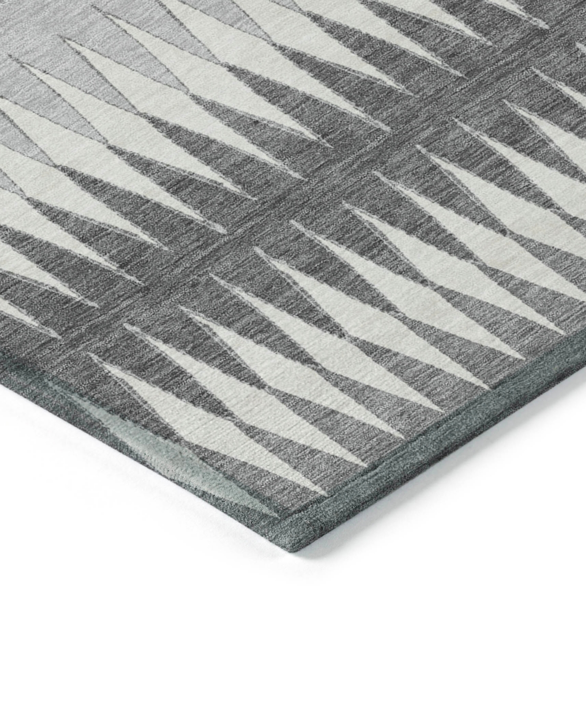 Addison Chantille Acn867 2'3"x7'6" Runner Area Rug In Gray