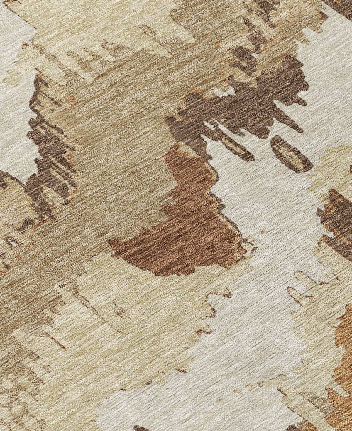 Addison Chantille Machine Washable Acn865 2'3"x7'6" Runner Area Rug In Chocolate